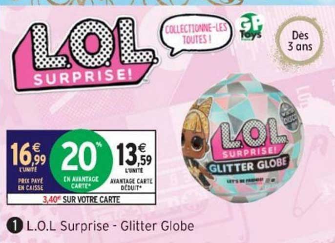 l.o.l. surprise - glitter globe