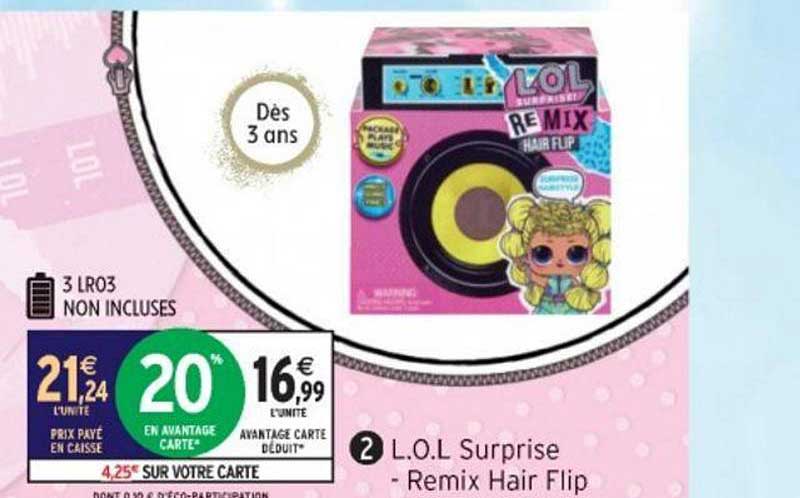 l.o.l. surprise remix hair flip