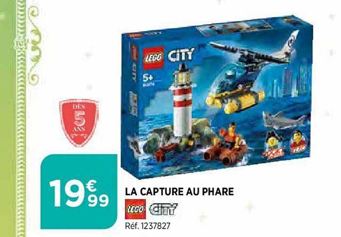la capture au phare lego city