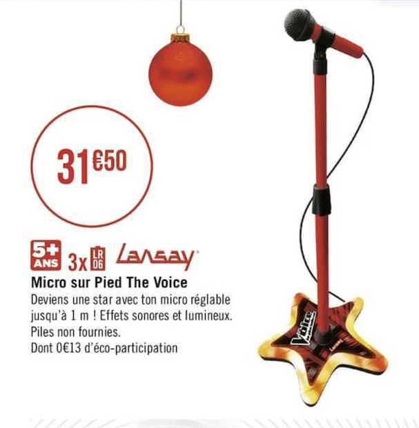 Lansay Micro Sur Pied The Voice