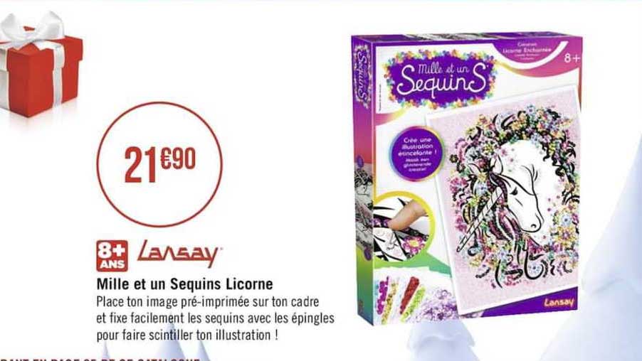 lansay mille et un sequins licorne