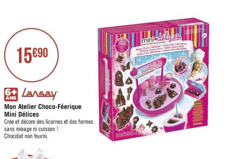 lansay mon atelier choc féerique mini délices