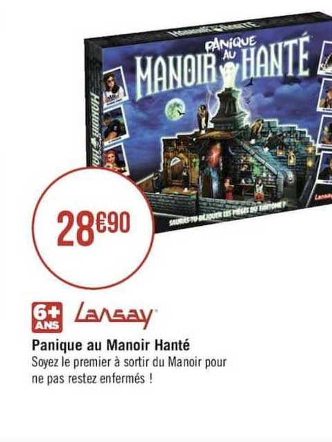 lansay panique au manoir hanté