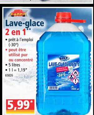 lave glace carfit
