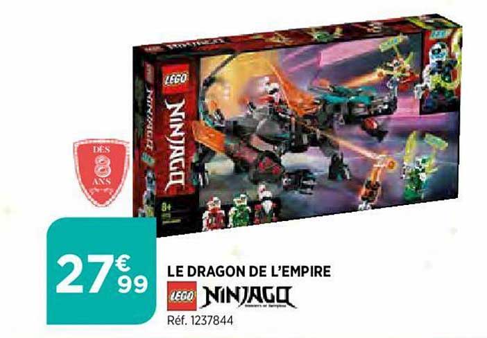 le dragon de l'empire lego ninjago