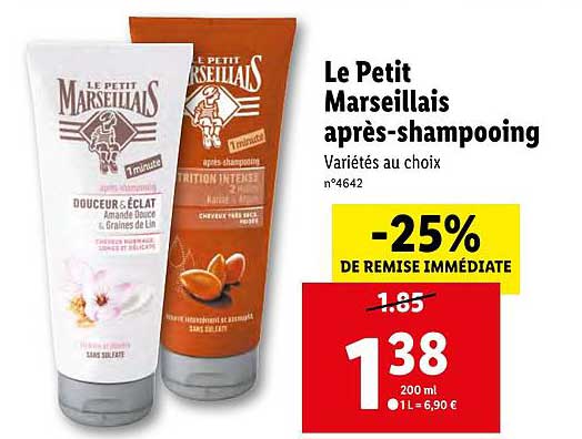 le petit marseillais après-shampooing