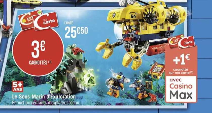 le sous marin d'exploration