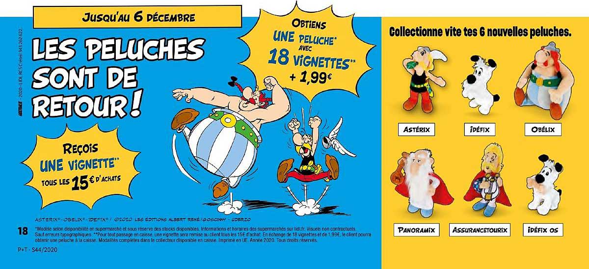 les peluches sont de retour