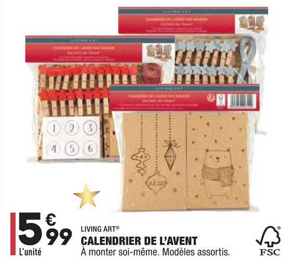 living art calendrier de l'avent