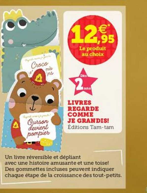 livres regarde comme je grandis!