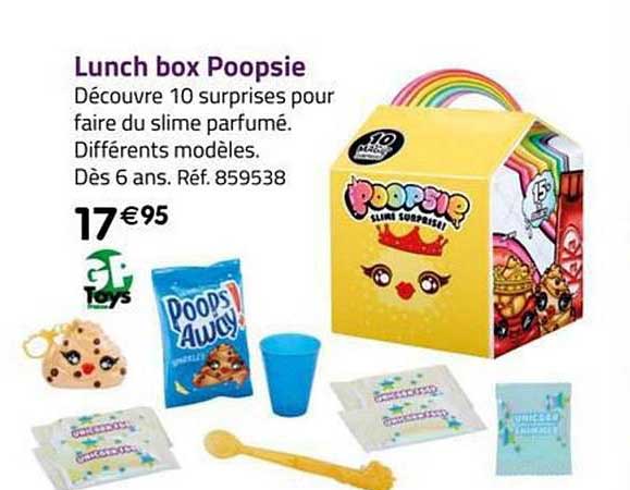 lunch box poopsie