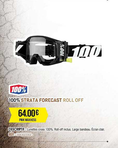 lunettes cross 100% strata forecast roll off