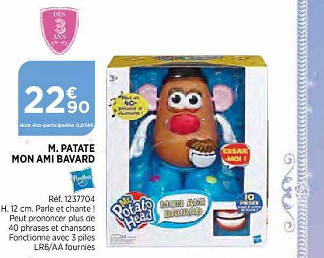 m. patate mon ami bavard