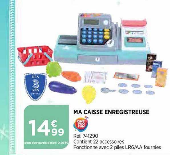 Ma Caisse Enregistreuse One Two Fun