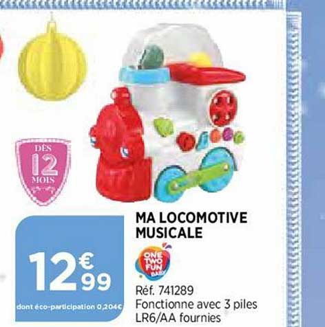 ma locomotive musical one two fun baby