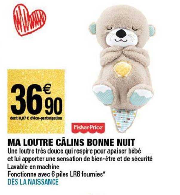 ma loutre câlins bonne nuit