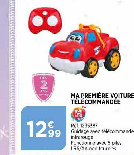 ma première voiture télécommandée one two fun baby