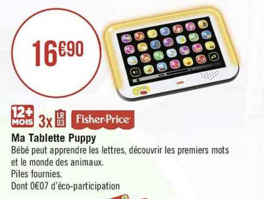 ma tablette puppy fisher price