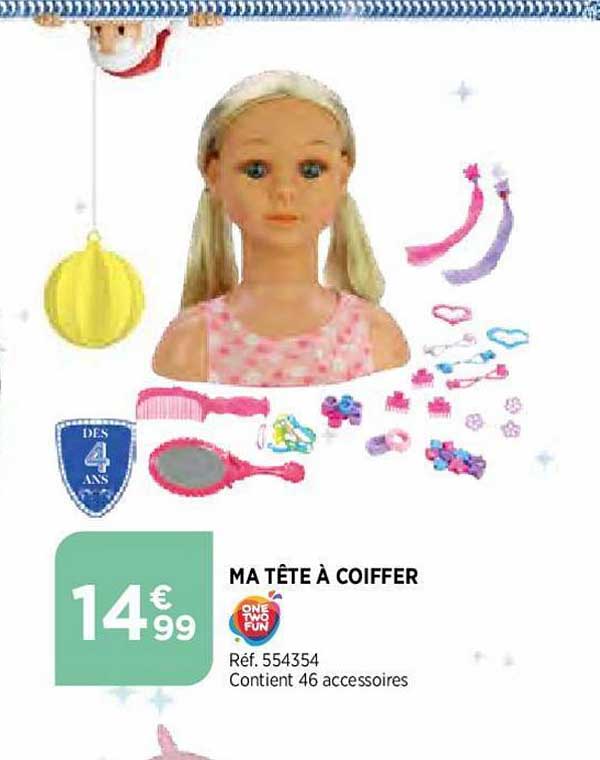 ma tête à coiffer one two fun