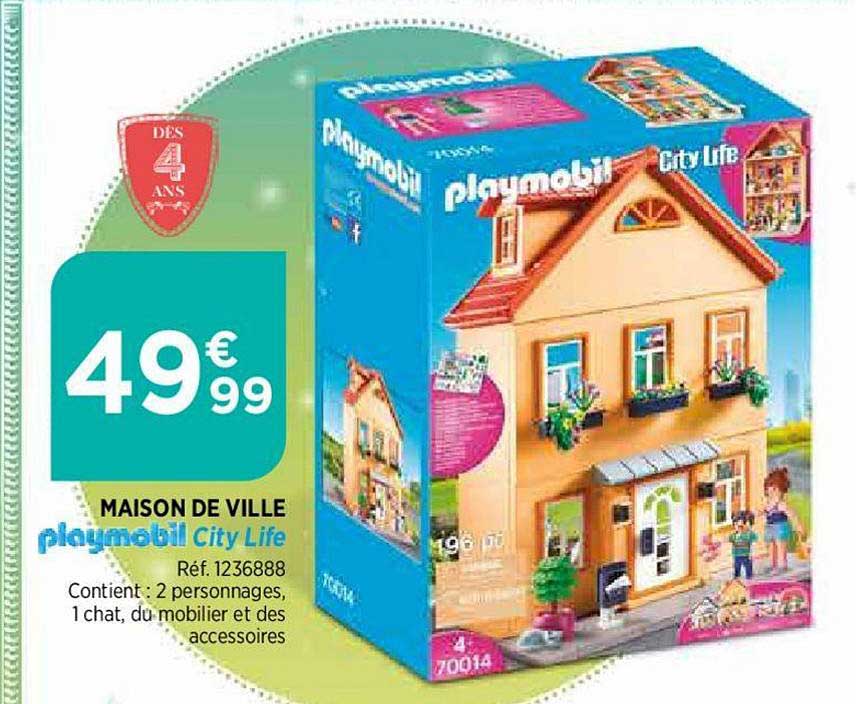 maison de ville playmobil city life