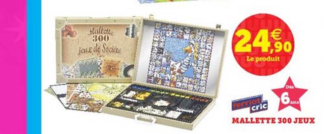Mallette 300 Jeux