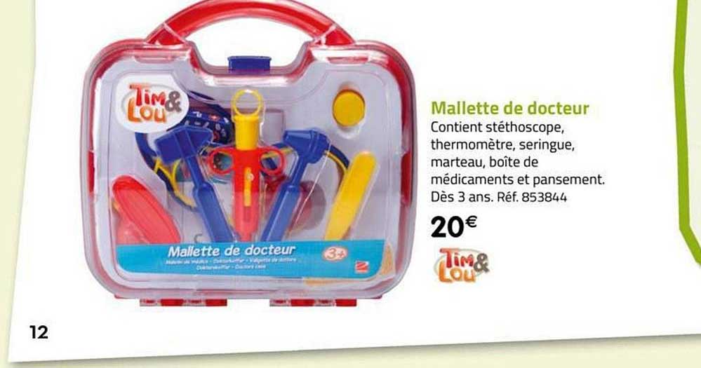 mallette de docteur tim & lou