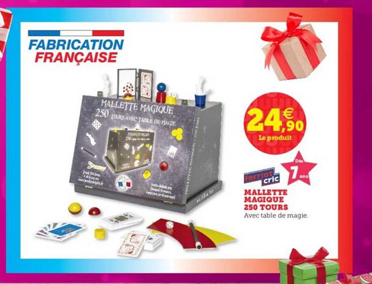 mallette magique 250 tours