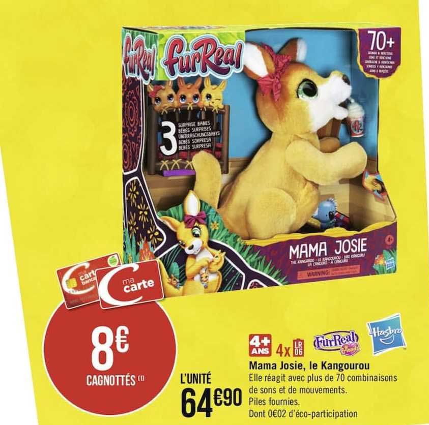 mama josie, le kangourou furreal