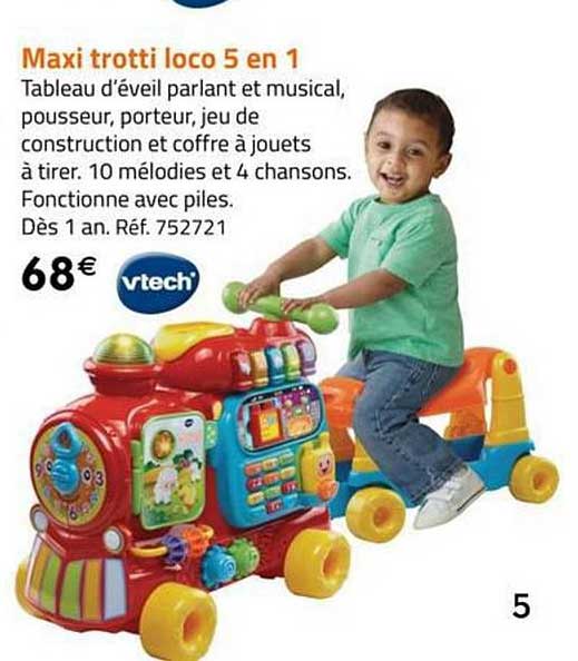maxi trotti loco 5 en 1