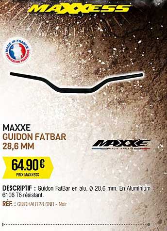 maxx guidon fatbar 28,6 mm