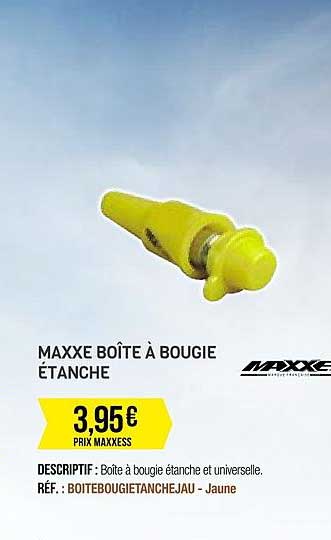 maxxe boîte à bougie étanche
