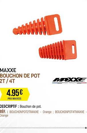 maxxe bouchon de pot 2t - 4t