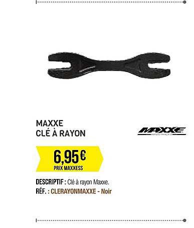 maxxe clé à rayon