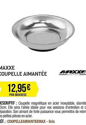 maxxe coupelle aimantée