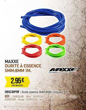 maxxe durite à essence 5mm:8mm1m.