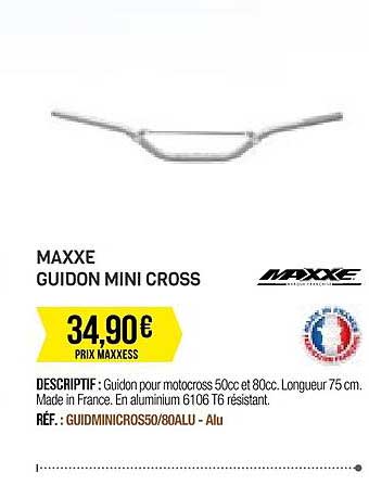 maxxe guidon mini cross