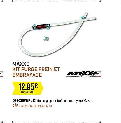 maxxe kit purge frein et embrayage