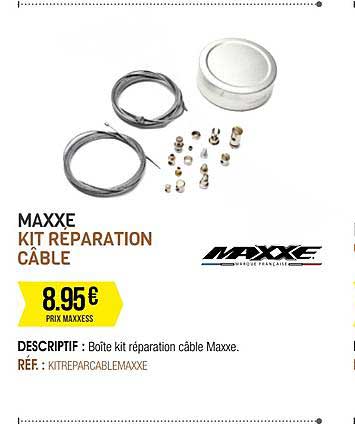 maxxe kit réparation câble
