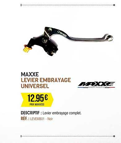 maxxe levier embrayage universel