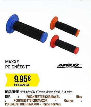 maxxe poignées tt