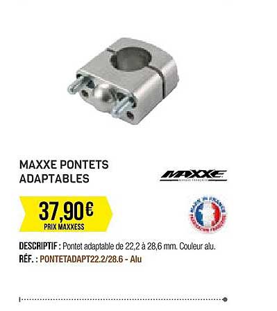 maxxe pontets adaptables