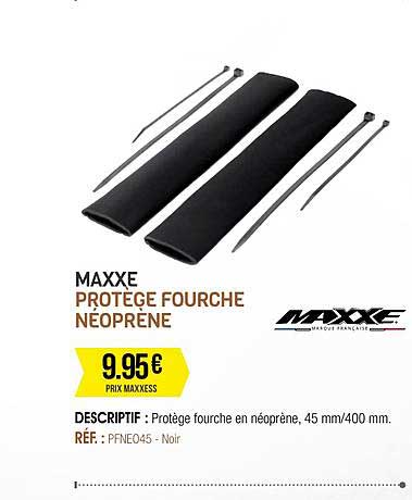 maxxe protège fourche néoprène