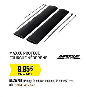 maxxe protège fourche néoprène