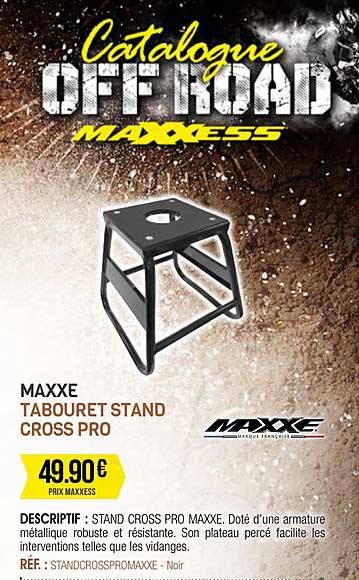 maxxe tabouret stand cross pro