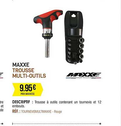 maxxe trousse multi-outils