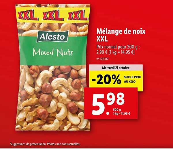 Mélange De Noix Xxl