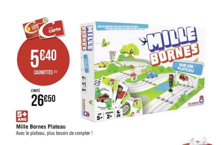 mille bornes plateau