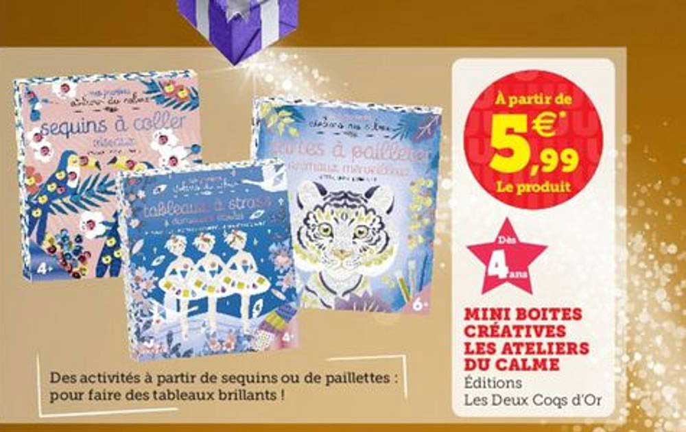 mini boîtes créatives les ateliers du calme