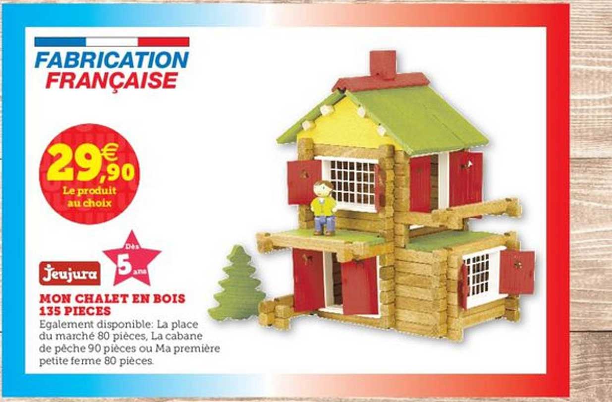 mon chalet en bois 135 pièces