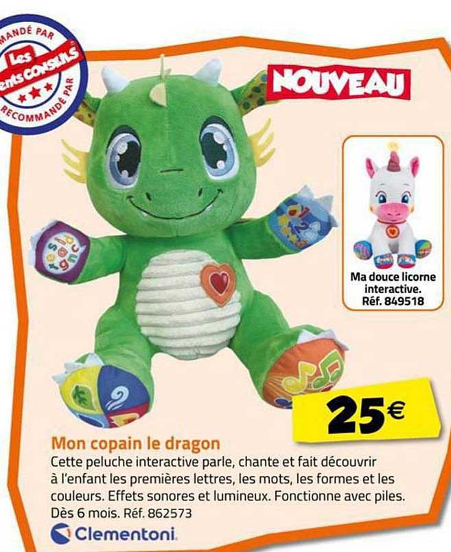 mon copain le dragon clementoni